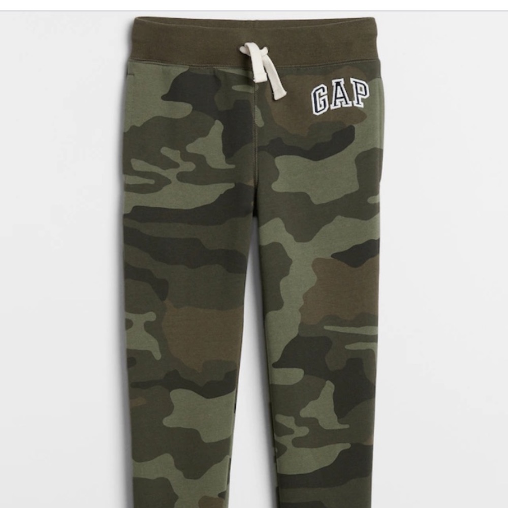 Boys camo joggers